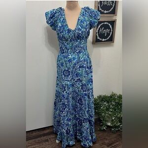 House of Harlow 1960 Floral Dress, Large